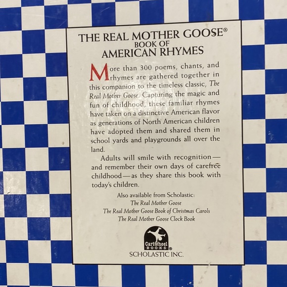 THE REAL MOTHER GOOSE BOOK OF AMERICAN RYMES - Picture 5 of 5